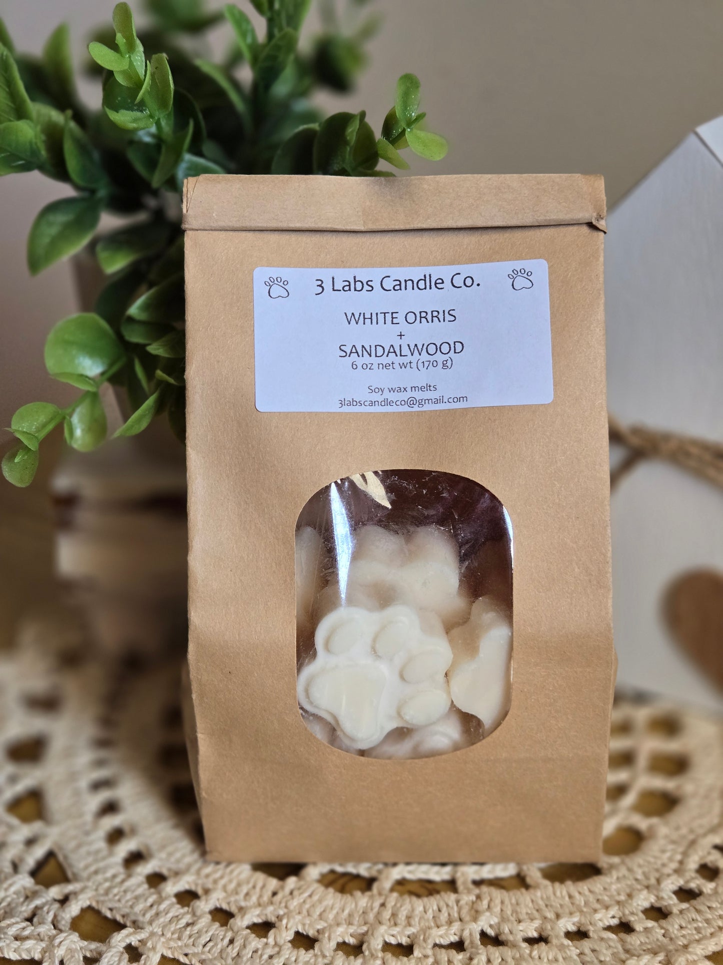 White Orris + Sandalwood Paw Melts