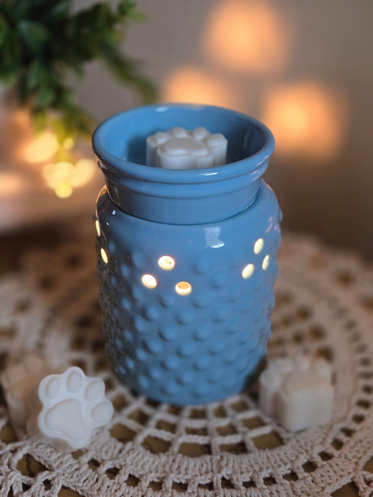 Candle Warmers Etc. Hobnail Midsize Fragrance Warmer